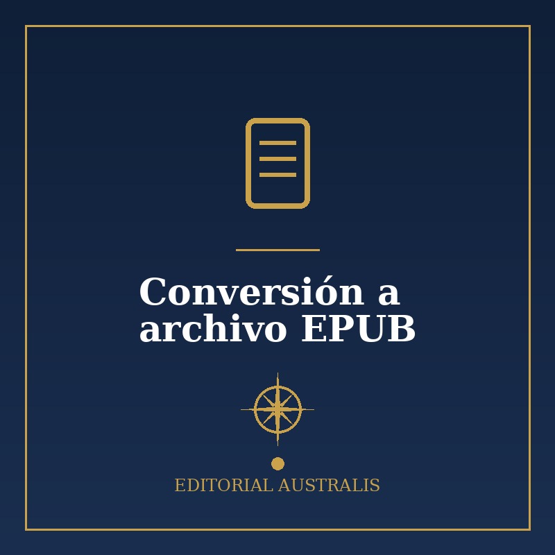 Conversión a archivo EPUB